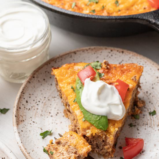 Taco Egg Bake - Recipe photo by pumpkinnspice