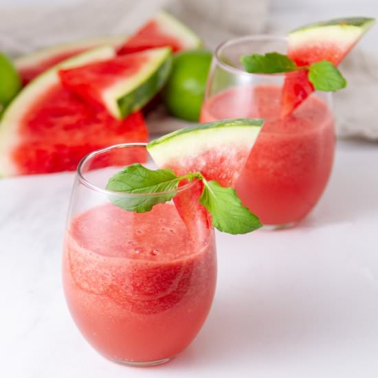 Watermelon Agua Fresca - Recipe photo by dwayland