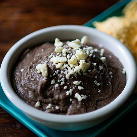 Black Bean Dip - Recipe photo by Chicken Fried Kitchen