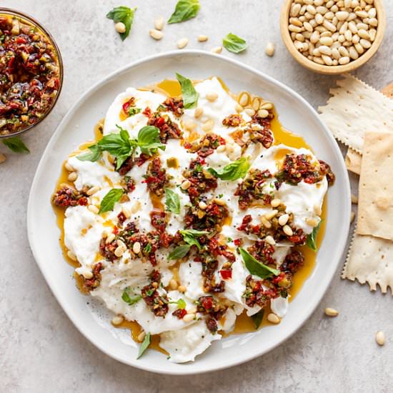 Burrata Recipe - Recipe photo by thecozyapron