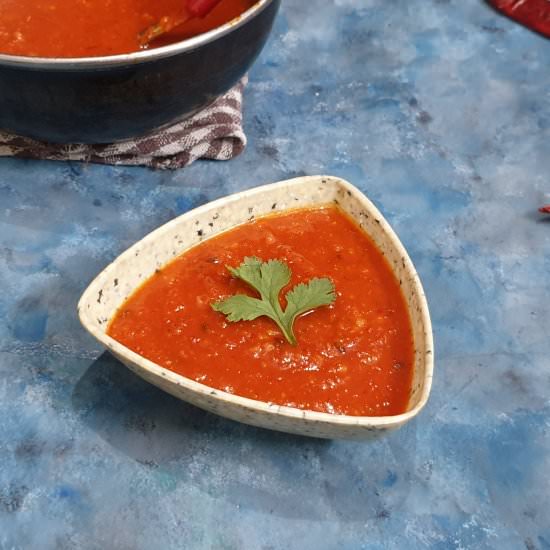 Momos Chutney - Recipe photo by Deeksha