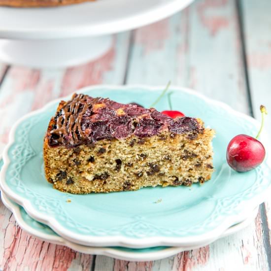 Cherry Upside Down Cake - Recipe photo by bunsenburnerbakery