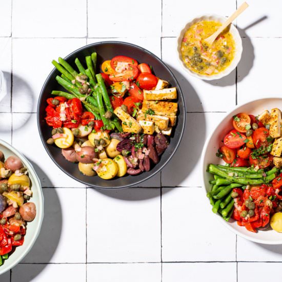 Vegan Nicoise Salad - Recipe photo by thenewbaguette