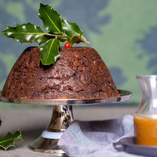 Easy Vegan Steamed Date Pudding - Recipe photo by modernveganguide
