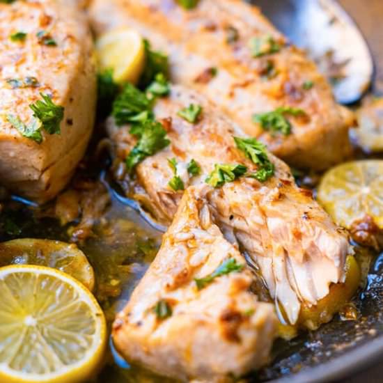 Garlic Butter Mahi Mahi - Recipe photo by rasamalaysia