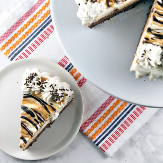Brownie Bottom Ice Cream Pie - Recipe photo by bunsenburnerbakery