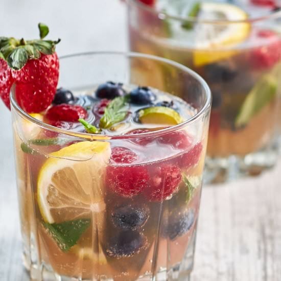 Easy Summer Berry Sangria Recipe - Recipe photo by MoreWithLessToday