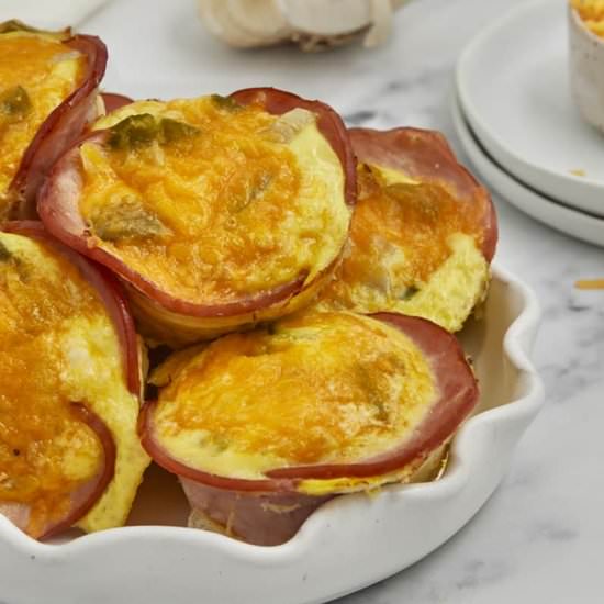 Canadian Bacon Egg Cups - Recipe photo by erinliveswhole