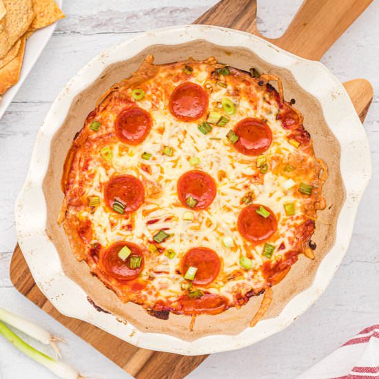 Pepperoni Pizza Dip - Recipe photo by bittersideofsweet