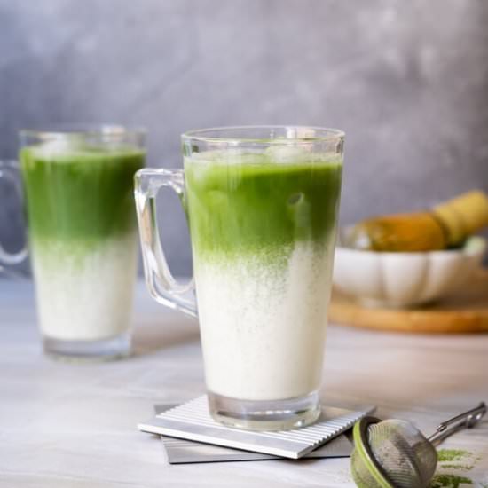 Matcha Latte - Recipe photo by rasamalaysia