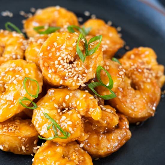 Sesame Shrimp - Recipe photo by rasamalaysia
