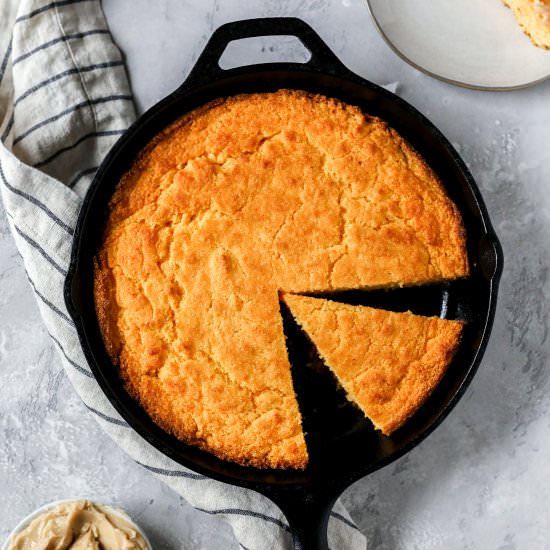 Sweet Potato Cornbread - Recipe photo by farmflavor