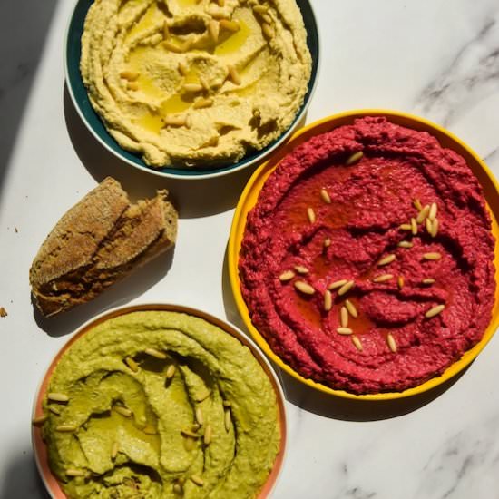 Easy Hummus - Recipe photo by Annikaeats