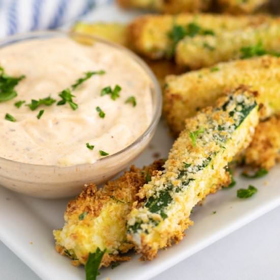 Air Fryer Zucchini Fries - Recipe photo by thegraciouswife