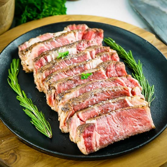 Sous Vide Ribeye Steak - Recipe photo by dizzybusyandhungry