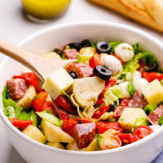 Antipasto Salad - Recipe photo by AllThingsMamma