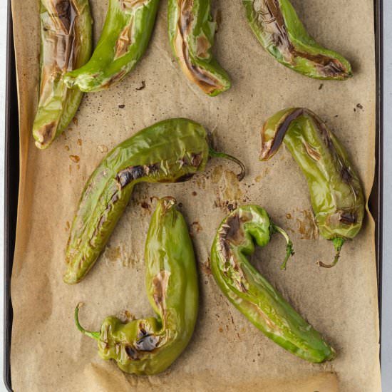 How to Roast Hatch Chiles - Recipe photo by stateofdinner