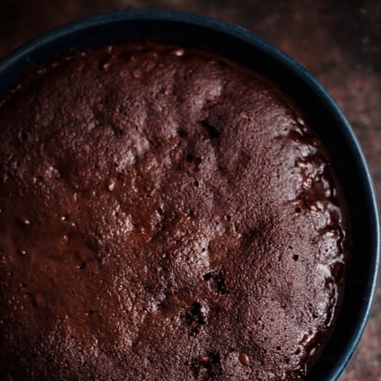 3 Minute Sharing Microwave Brownies - Recipe photo by tiffinandteaofficial