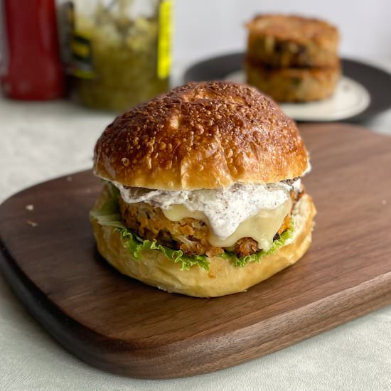 Cauliflower Burgers - Recipe photo by uglyducklingbakery