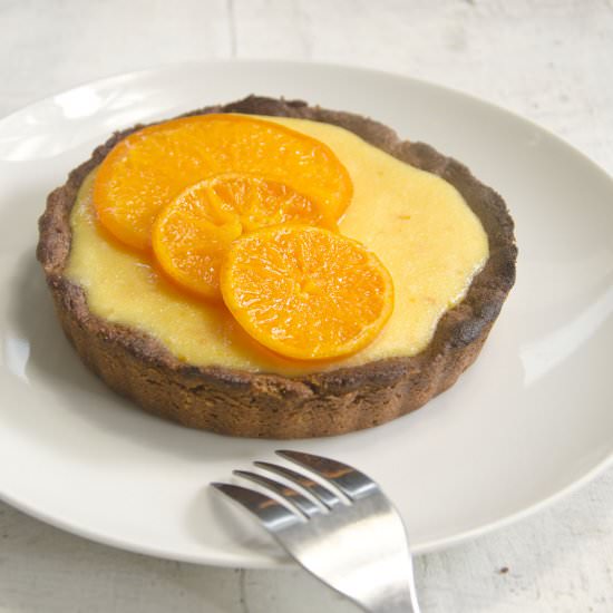 Orange Blossom Tartlet - Recipe photo by Hungry PeePor
