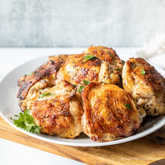 Italian Dressing Chicken - Recipe photo by BeyondtheCoop