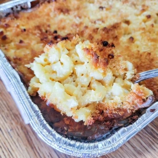 Smoked Mac and Cheese - Recipe photo by BinkysCulinaryCarnival