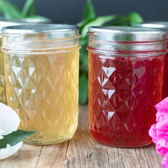 Peony Jelly - Recipe photo by BinkysCulinaryCarnival