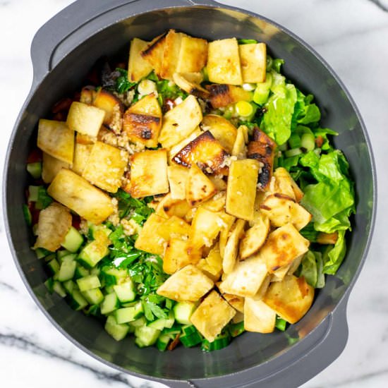 Fattoush Salad - Recipe photo by contentednesscooking