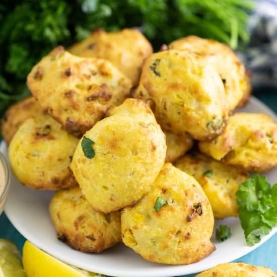 Air Fryer Hush Puppies - Recipe photo by thegraciouswife