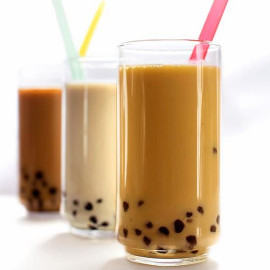 Boba (Bubble) Milk Tea - Recipe photo by BitterSweet