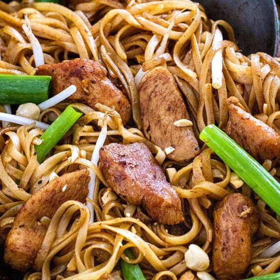 Chicken Pad Thai - Recipe photo by Jessica Gavin