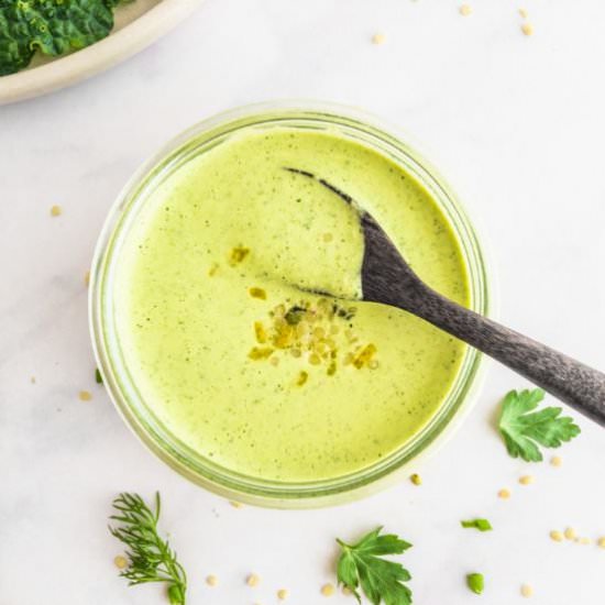 Hemp Seed Ranch Dressing - Recipe photo by flourishingkitchen