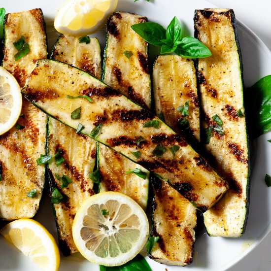 Grilled Zucchini - Recipe photo by chewoutloud