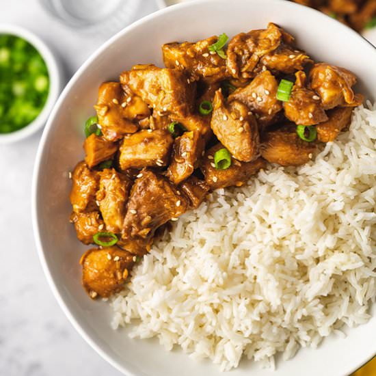 Slow Cooker Orange Chicken - Recipe photo by bellyfull