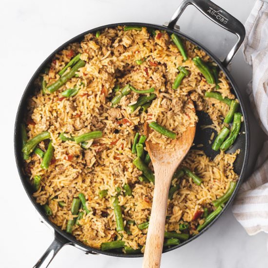 Ground Turkey Rice Skillet - Recipe photo by bellyfull