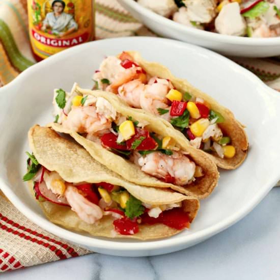 Seafood Salad Tacos - Recipe photo by karenskitchenstories