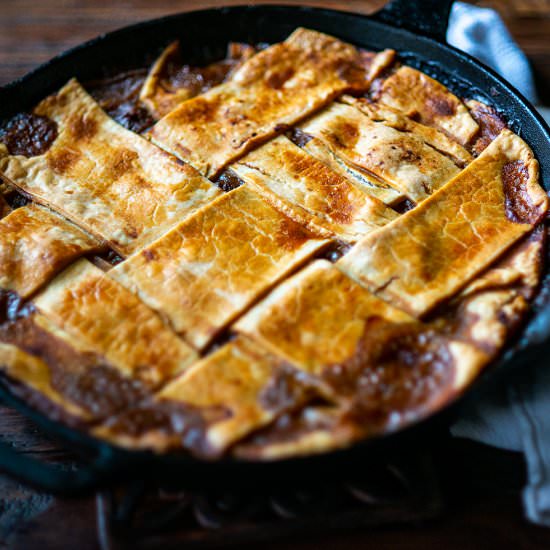 Beef Stew Pot Pie - Recipe photo by Chicken Fried Kitchen