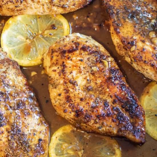 Lemon Pepper Chicken - Recipe photo by servedfromscratch