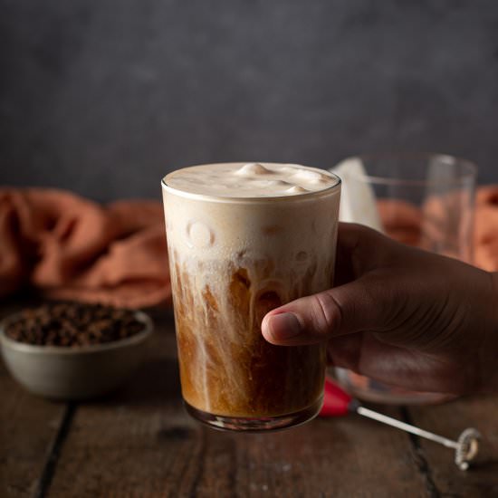 Pumpkin Cream Cold Foam - Recipe photo by anerdcooks