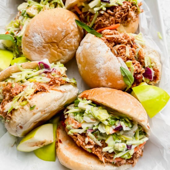 BBQ Chicken Sliders - Recipe photo by apaigeofpositivity