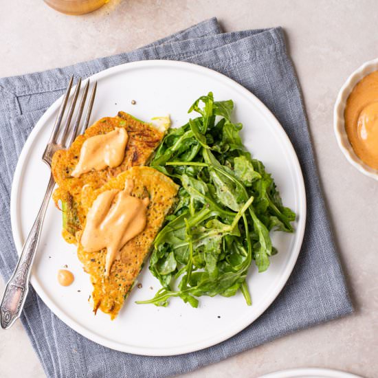 Cabbage Pancakes - Recipe photo by thenewbaguette