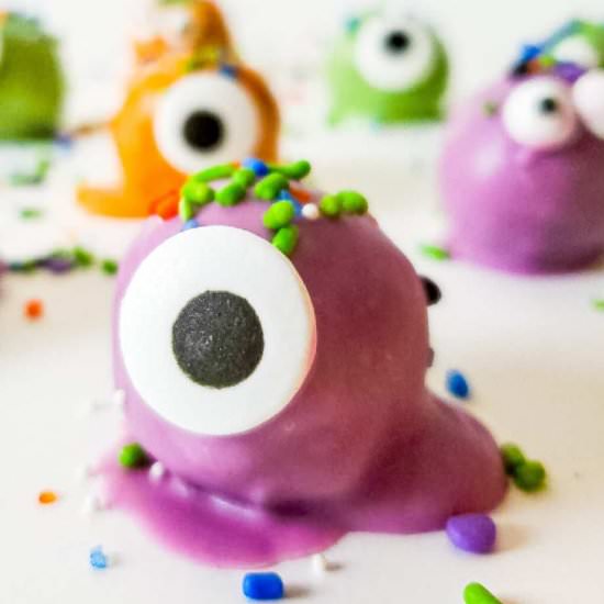 Monster Truffles (For Halloween!) - Recipe photo by OnMyKidsPlate