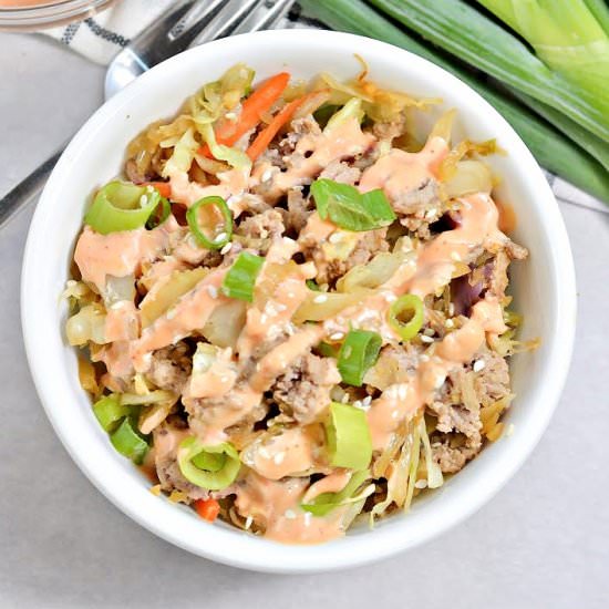 Egg Roll In A Bowl - Recipe photo by We Want To Eat