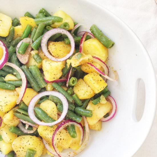 Italian Potato Salad - Recipe photo by The Bella Vita