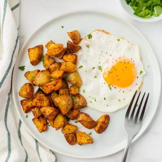 Air Fryer Home Fries - Recipe photo by Air Fryer Eats