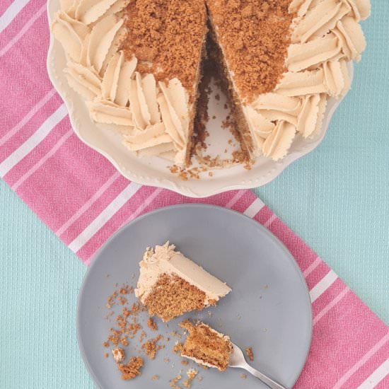 Biscoff Cake - Recipe photo by Daisy Cake Company