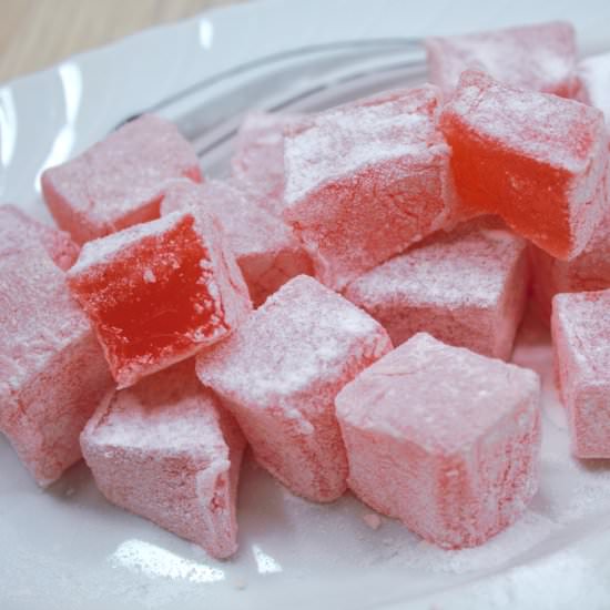 Turkish Delight Recipe from Narnia - Recipe photo by Veganiac