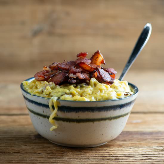 The Best Breakfast Ramen! - Recipe photo by Framed Cooks