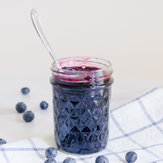Blueberry Sauce - Recipe photo by House of Elyn Ryn
