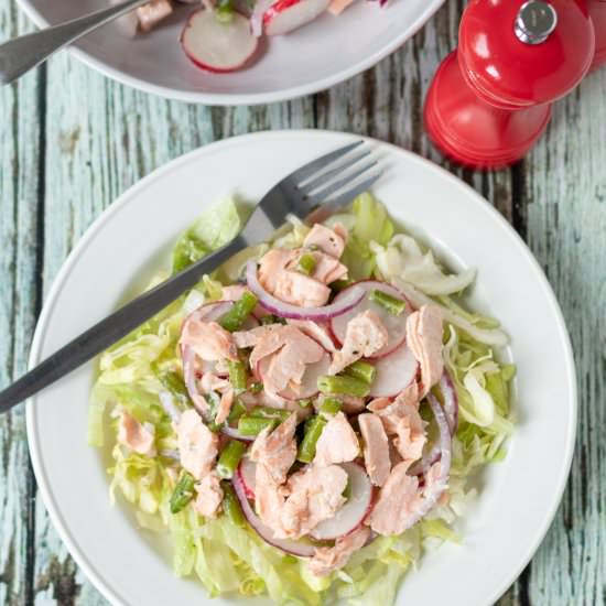 Leftover Salmon Salad - Recipe photo by neilshealthymeals